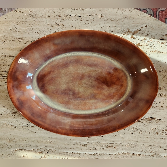 Good Earth Pottery Medium Oval Platter by Richie Watts - Picture 1 of 8